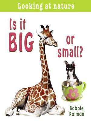 cover image of Is It Big Or Small?